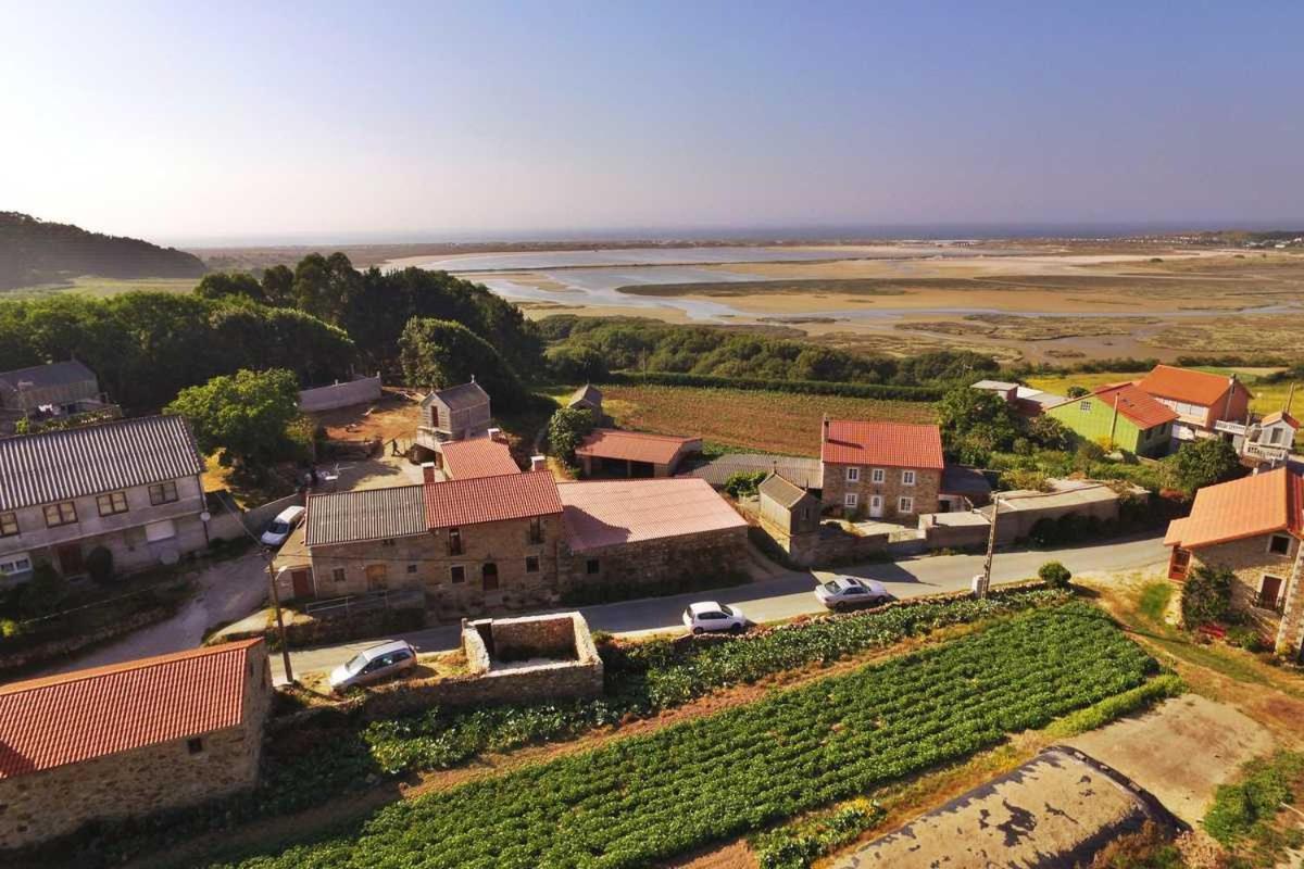 فيلا Casa As Marismas Entre Razo Y Baldayo Lema المظهر الخارجي الصورة